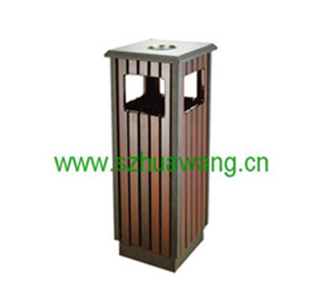 鋼木垃圾桶（tǒng）D005