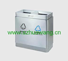 不鏽（xiù）鋼垃圾桶E042
