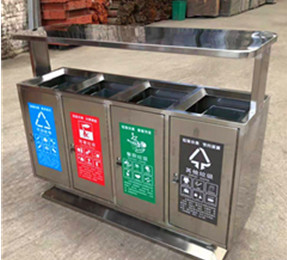不鏽鋼（gāng）垃圾（jī）桶E057