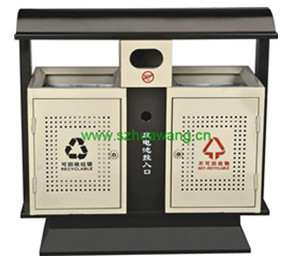 鋼板垃圾桶C050