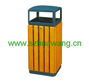鋼木垃圾（jī）桶D020