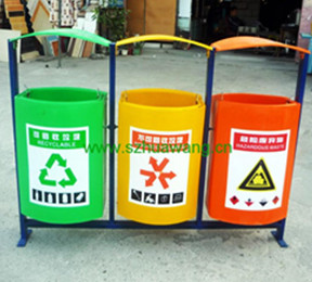 玻璃鋼垃（lā）圾桶（tǒng）A020