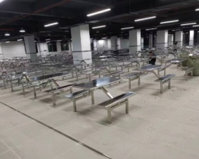 不鏽鋼（gāng）餐桌（zhuō）椅HW-K007